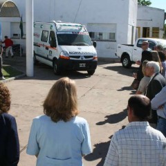Se entregaron dos nuevas ambulancias a los hospitales del distrito