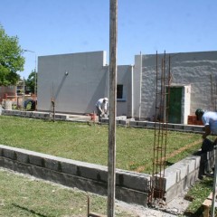 Avanza la construcción del SUM del Jardín Maternal Municipal