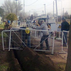 El municipio comenzó con la ampliación de la red de gas