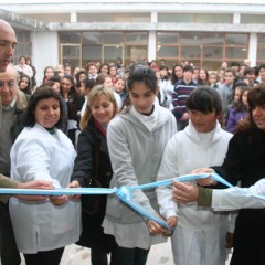 Se inauguraron dos nuevas aulas en la EP 35 y ESB 1