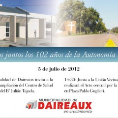 ANIVERSARIO DE LA AUTONOMIA DISTRITAL: AGENDA