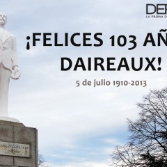 ¡FELICES 103 AÑOS DAIREAUX!
