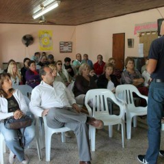 Hernando anunció a los vecinos de Salazar la ampliacion de la planta de gas