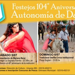 104° Aniversario de la Autonomía Distrital