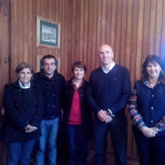 El Intendente recibió a la delegada y a las autoridades de la escuela Las Margaritas