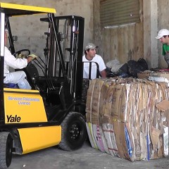 Daireaux Recycla: en un año de funcionamiento se  recuperaron más de 100 toneladas de material