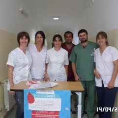 Campaña de donacion de sangre en Salazar